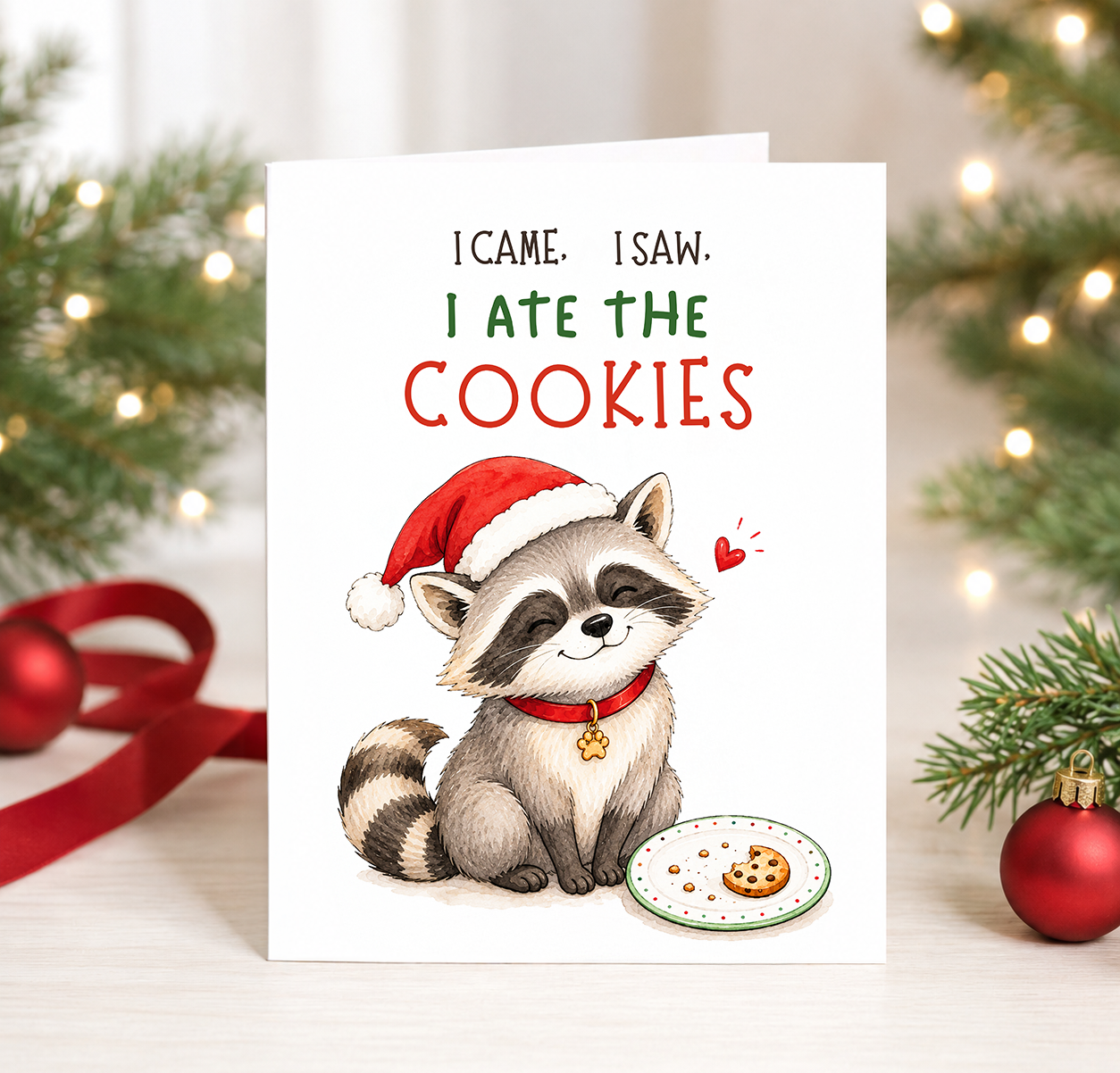 Christmas Card, Playful