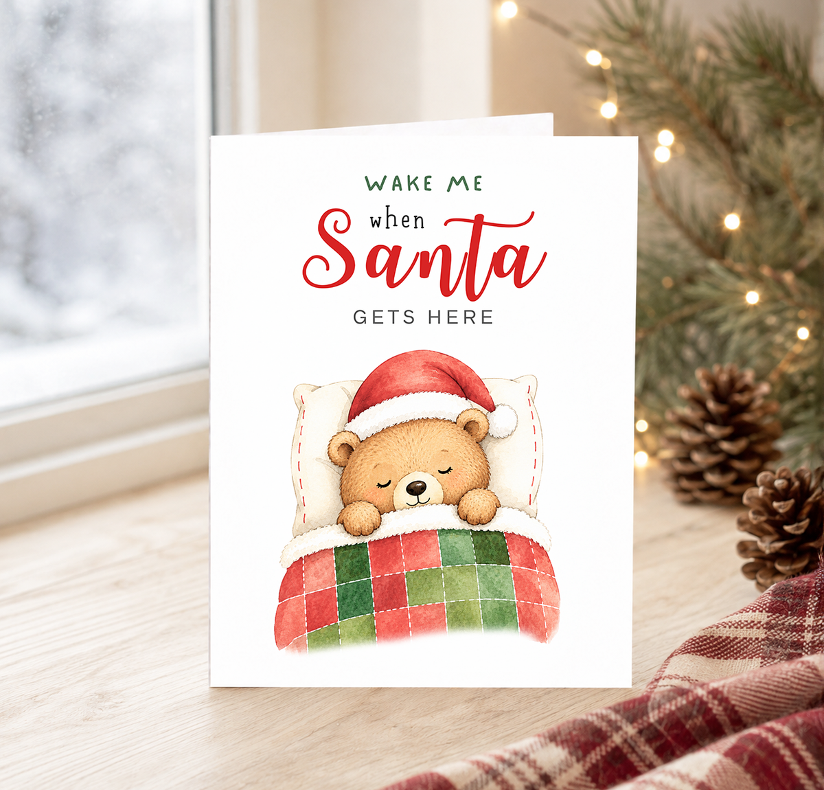 Christmas Card, Playful