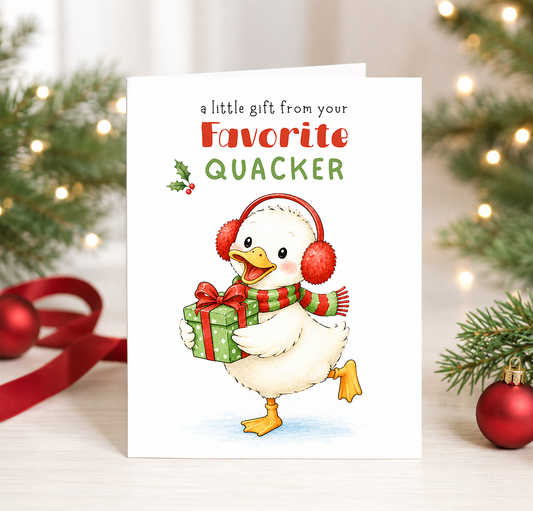 Christmas Card, Playful