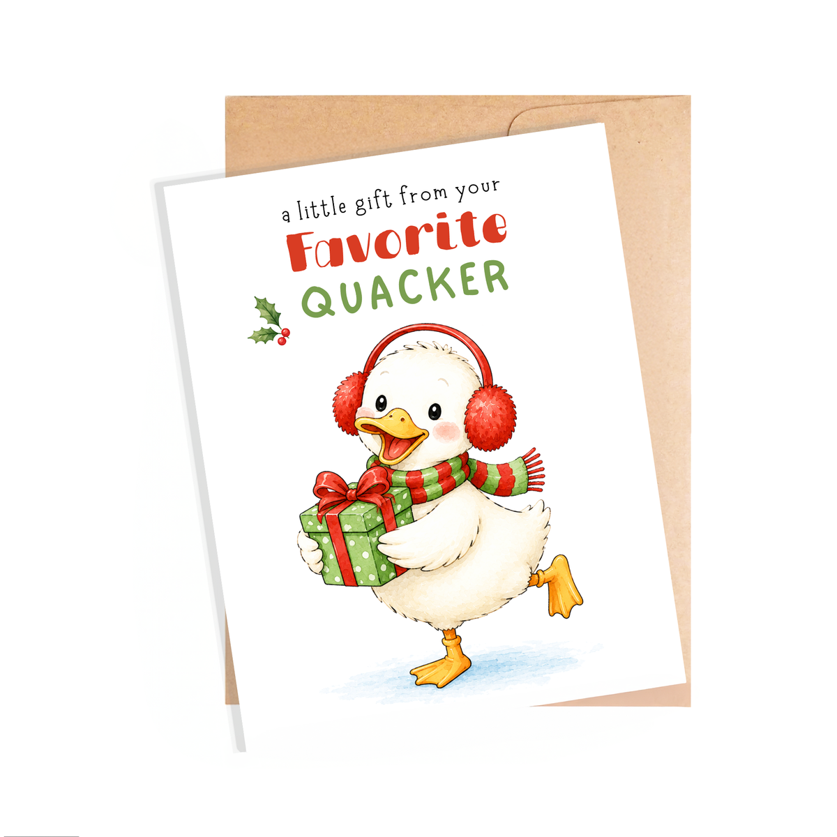 Christmas Card, Playful