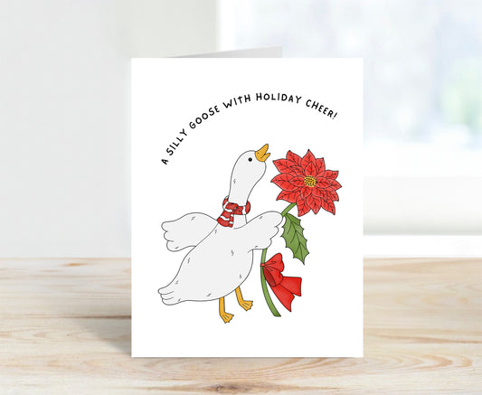 Silly Goose Holiday Card