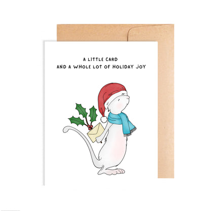Mouse Holiday Card
