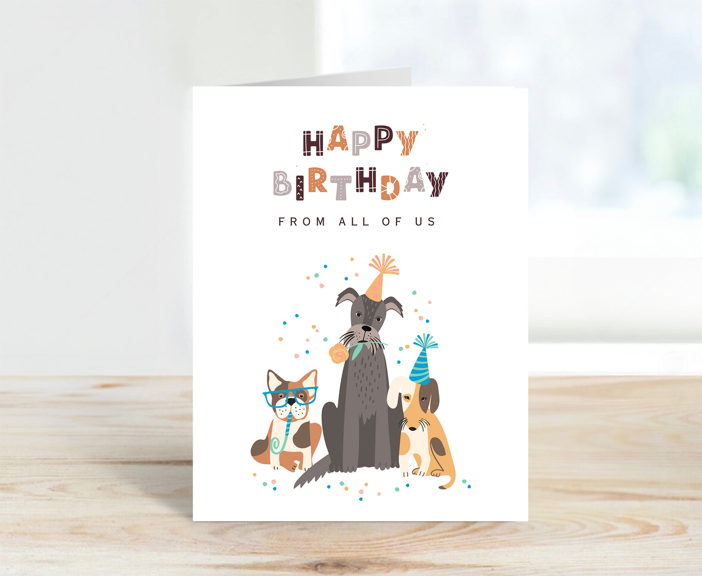 Birthday Card - From All Of Us