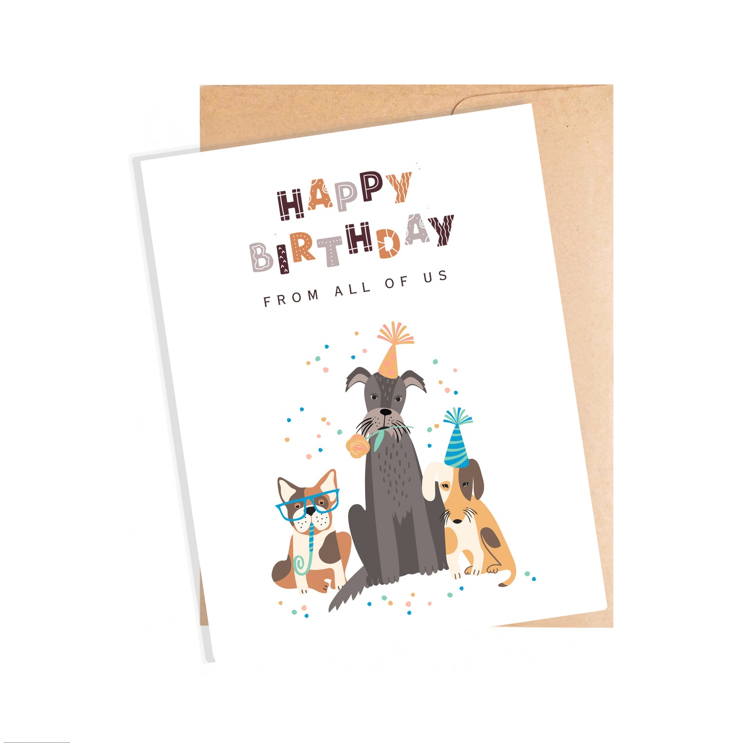 Birthday Card - From All Of Us