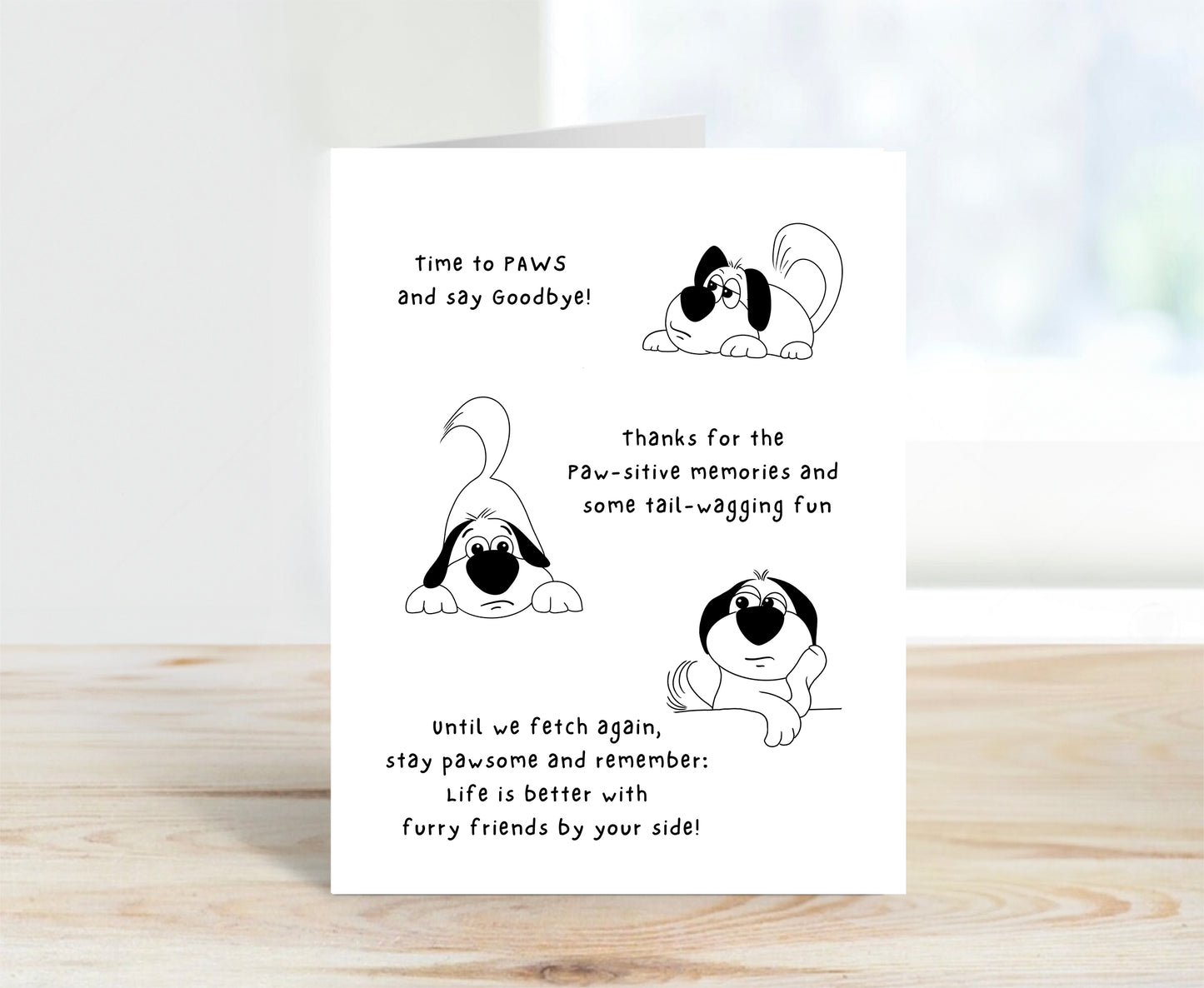 Farewell Dog wishes