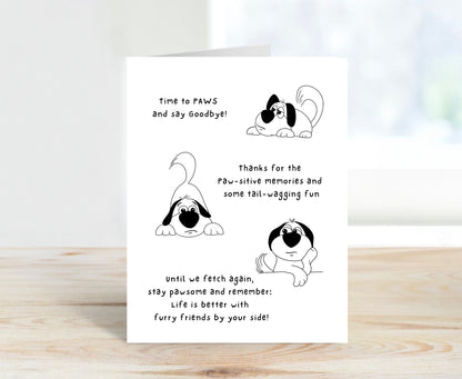 Farewell Dog wishes