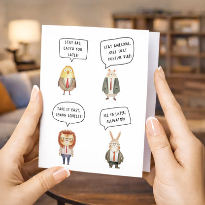 Farewell Card for Coworker