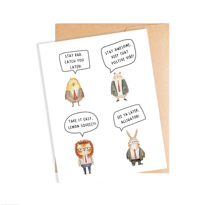 Farewell Card for Coworker