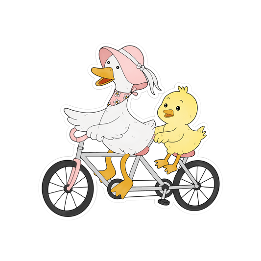 Goose and Duck Friendship