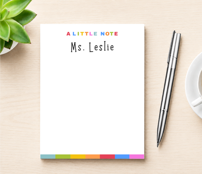 Personalized Notepad
