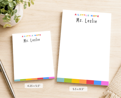 Personalized Notepad