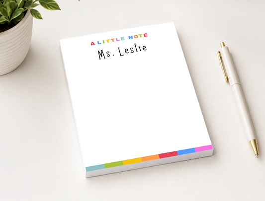 Personalized Notepad