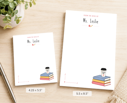 Personalized Notepad for Teacher