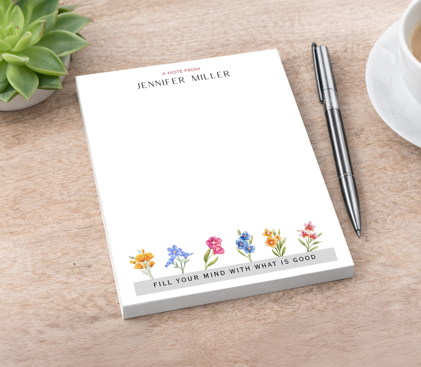 Personalized Notepad