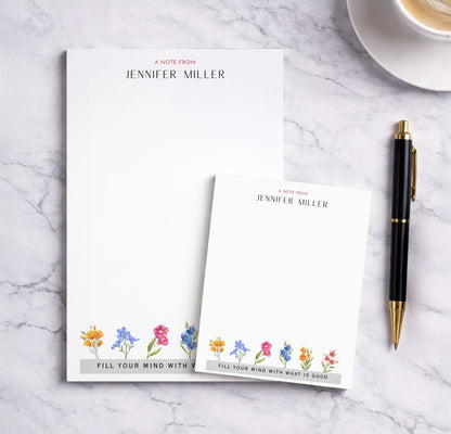 Personalized Notepad