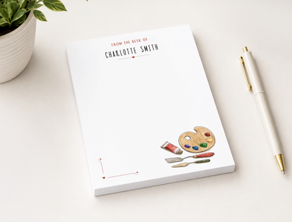 Personalized Artist Notepad