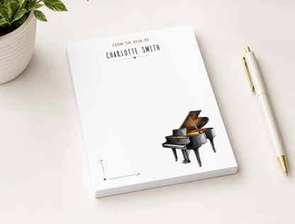 Personalized Notepad for Piano Player