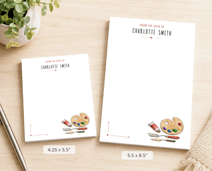 Personalized Artist Notepad