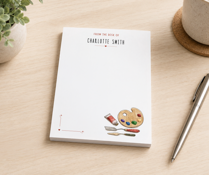Personalized Artist Notepad