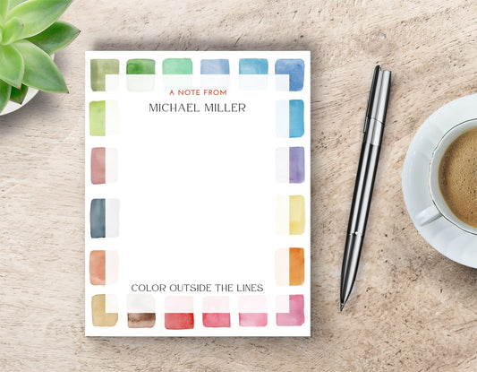 Personalized Artist Notepad
