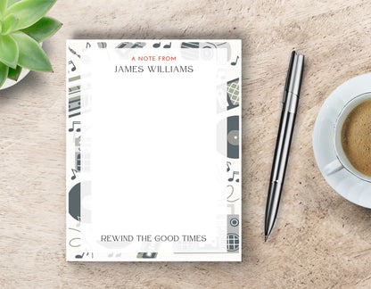 Personalized Vintage Notepad