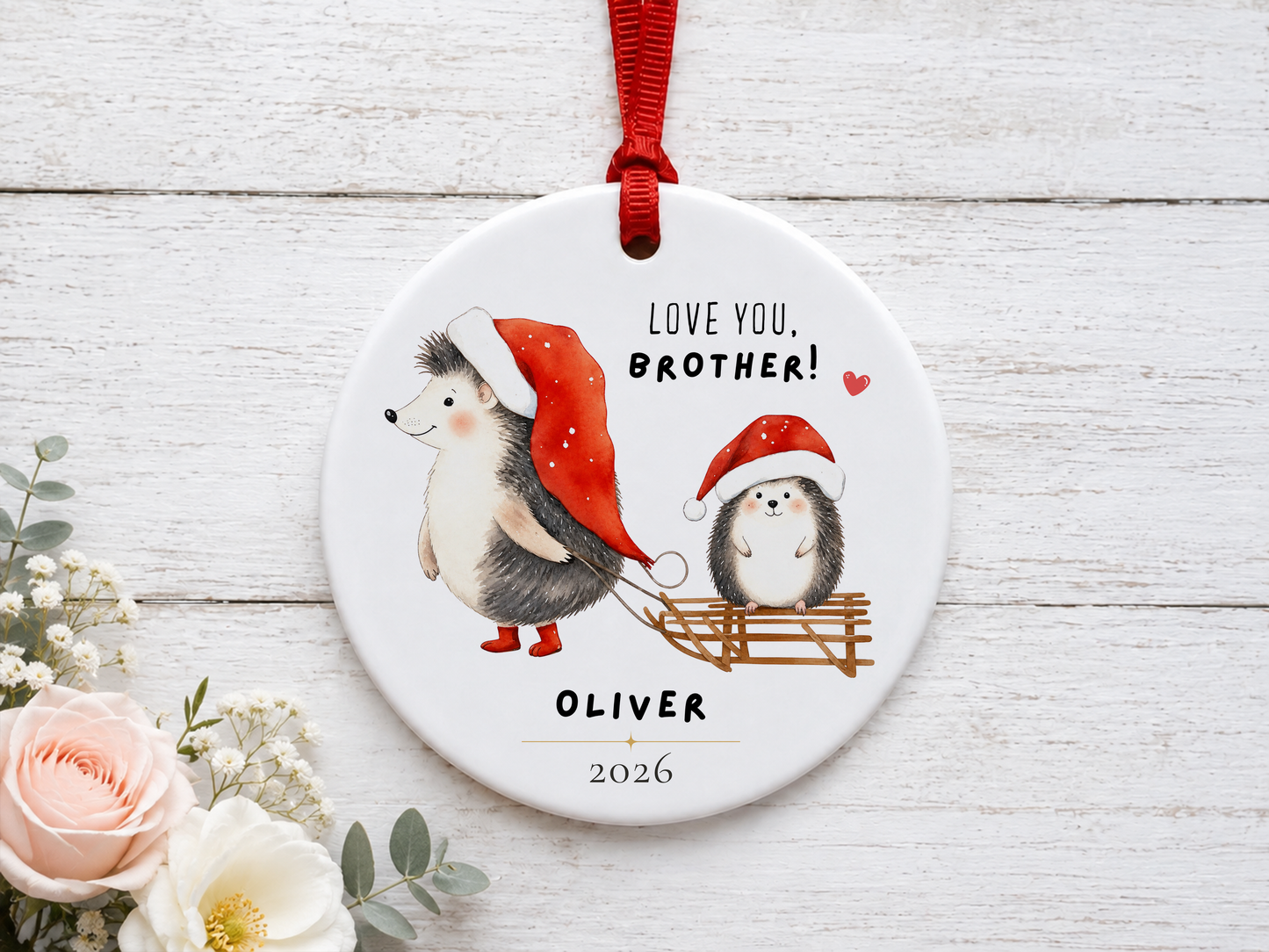 Personalized Brother Ornament
