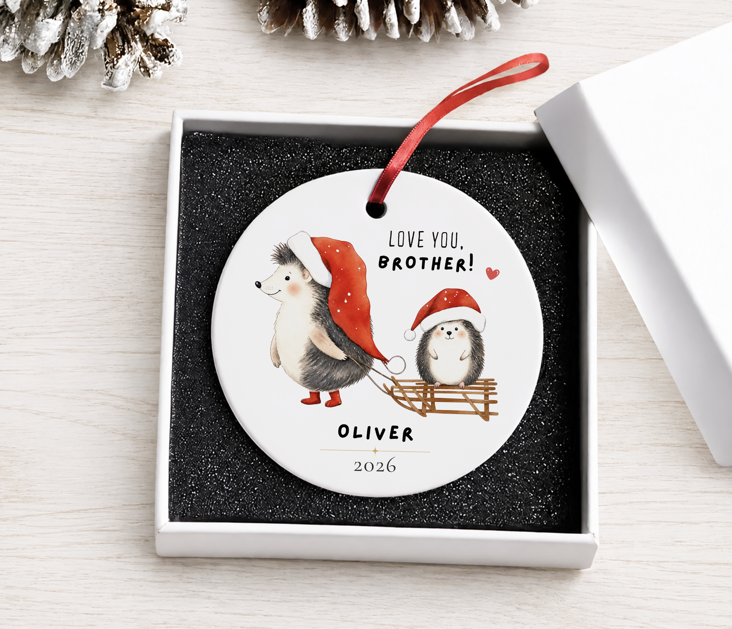 Personalized Brother Ornament
