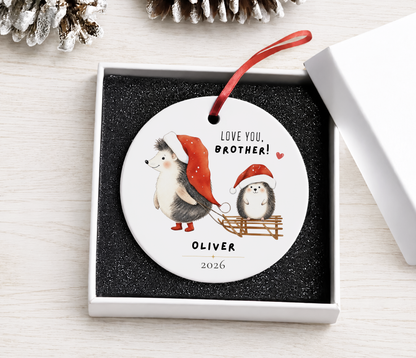 Personalized Brother Ornament