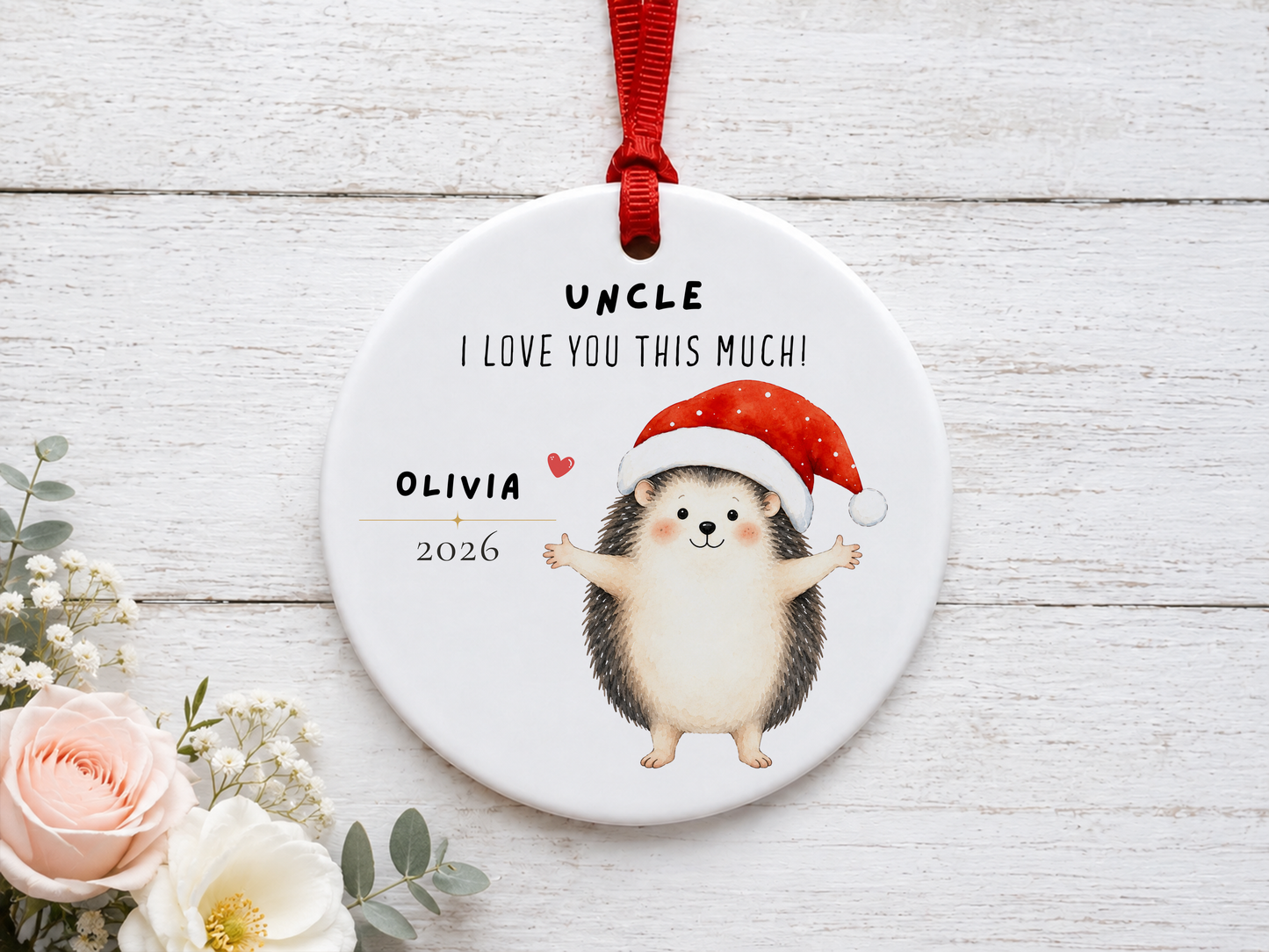 Personalized Uncle Ornament