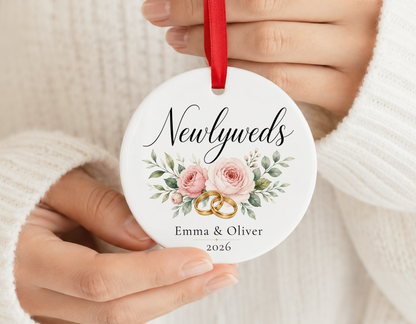 Personalized Ornament for Newlyweds