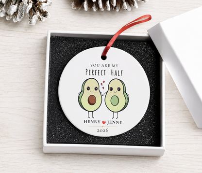 Personalized Ornament for Couple