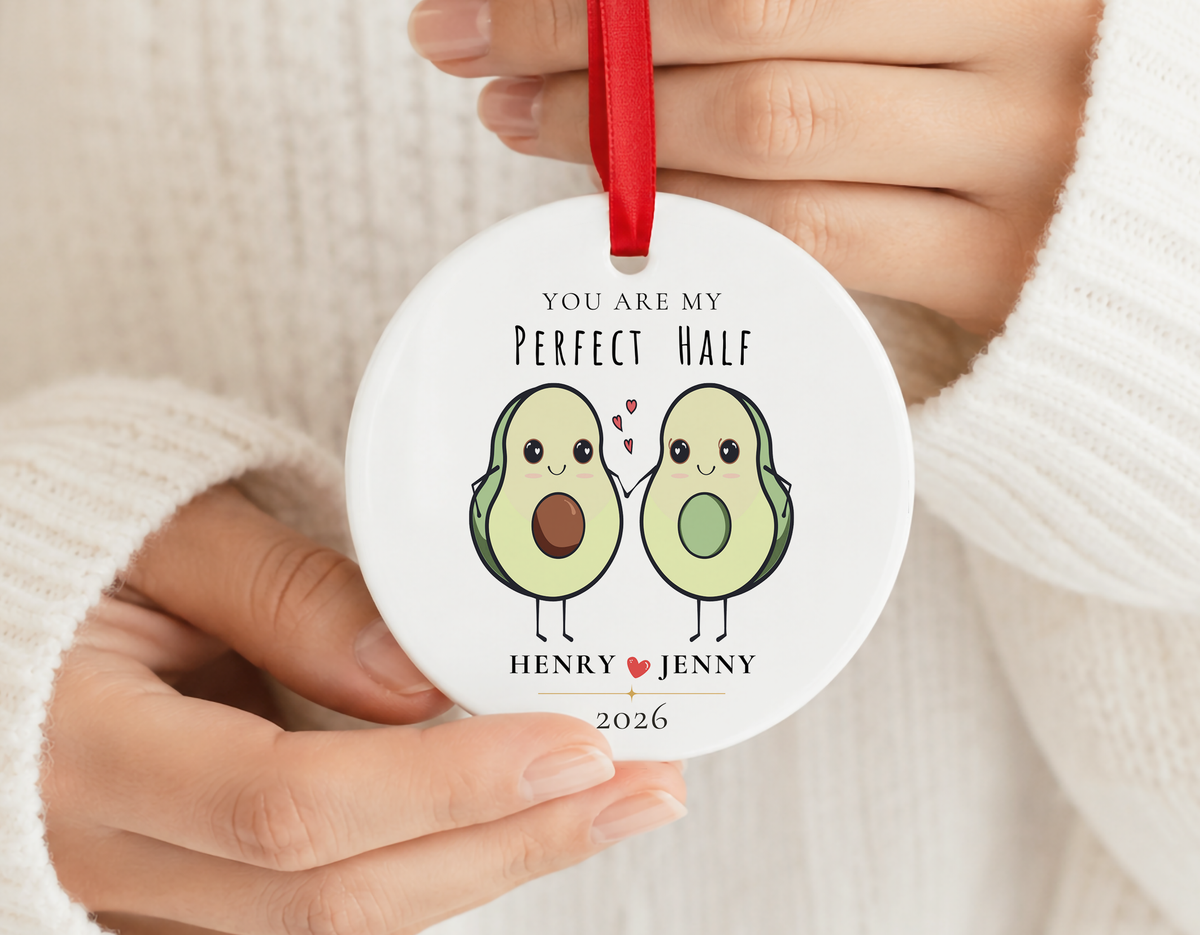 Personalized Ornament for Couple