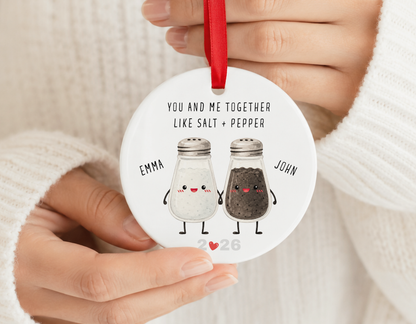Personalized Ornament for Couple