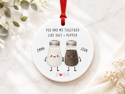 Personalized Ornament for Couple