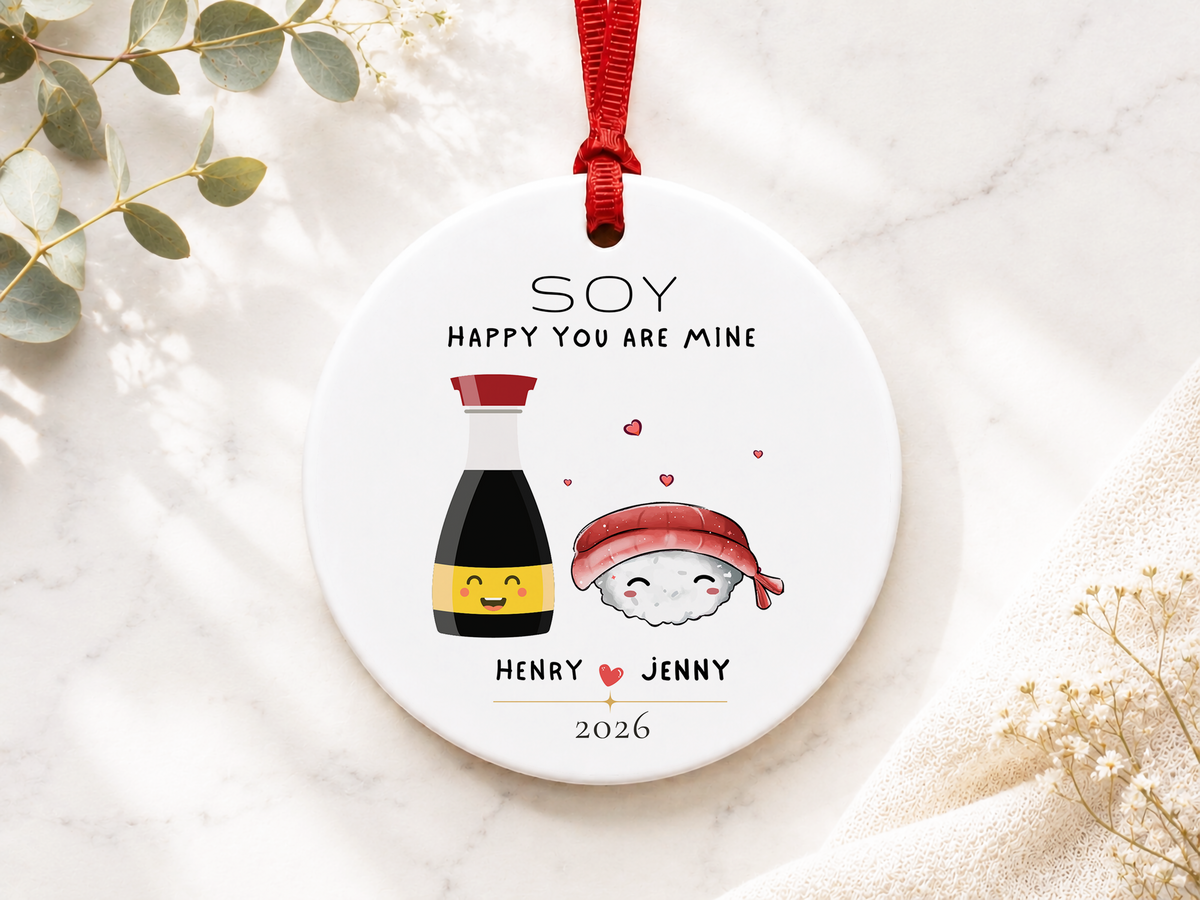 Personalized Ornament for Couple