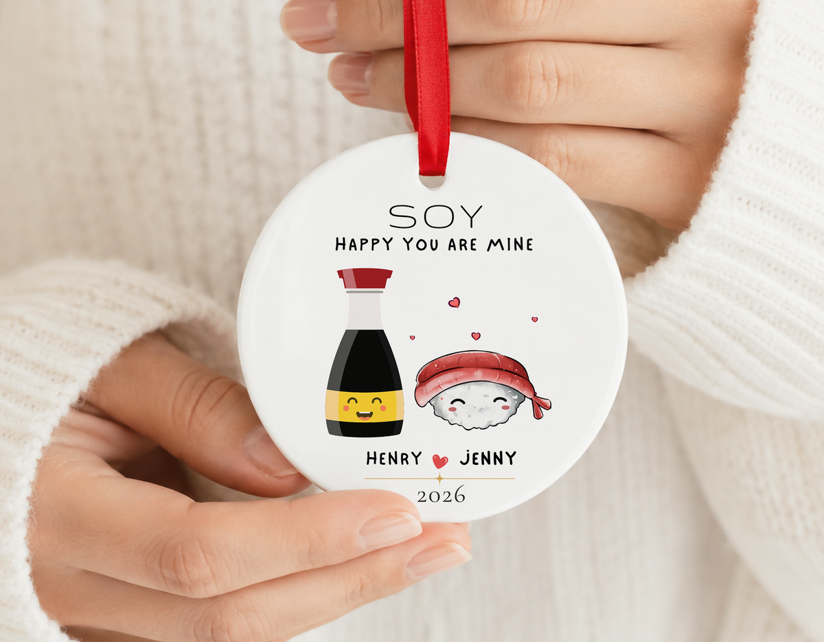 Personalized Ornament for Couple