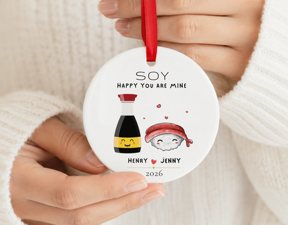 Personalized Ornament for Couple