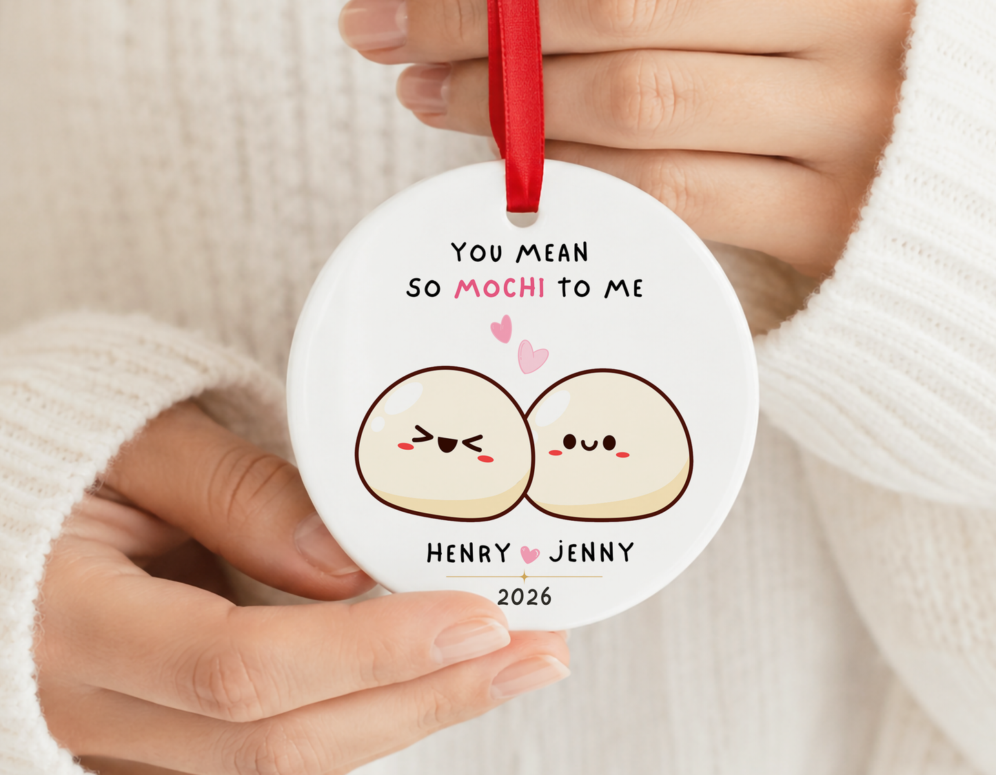 Personalized Ornament for Couple