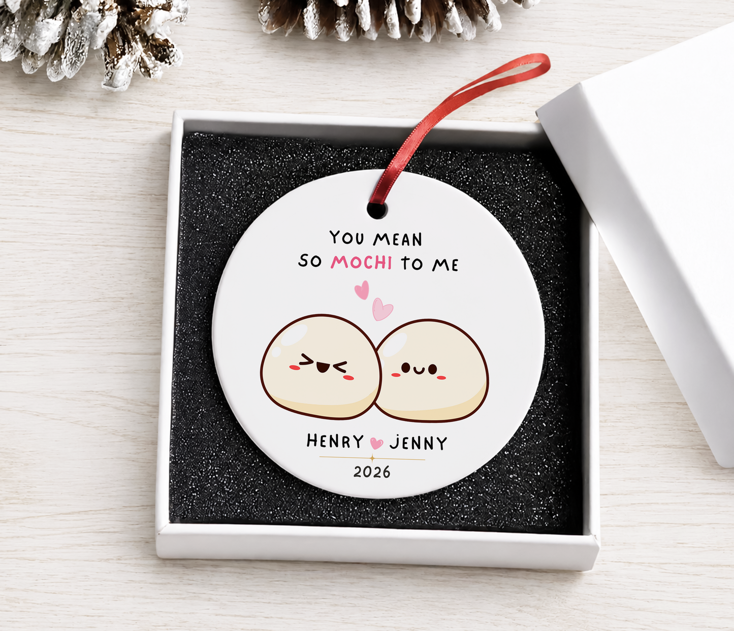 Personalized Ornament for Couple