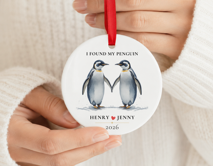 Personalized Ornament for Couple