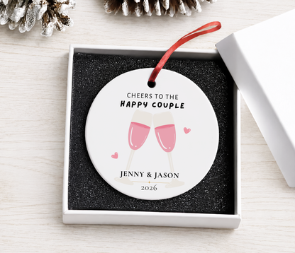 Personalized Ornament for Couple