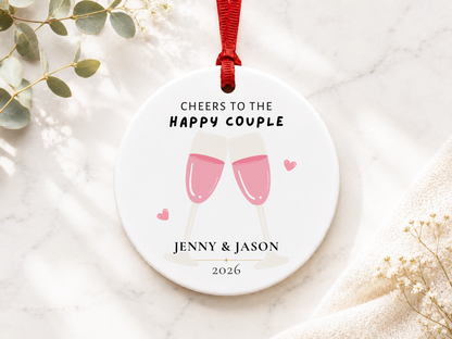 Personalized Ornament for Couple