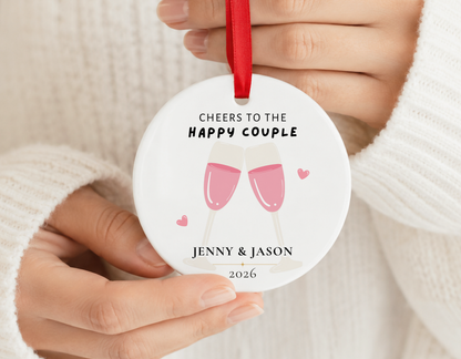 Personalized Ornament for Couple