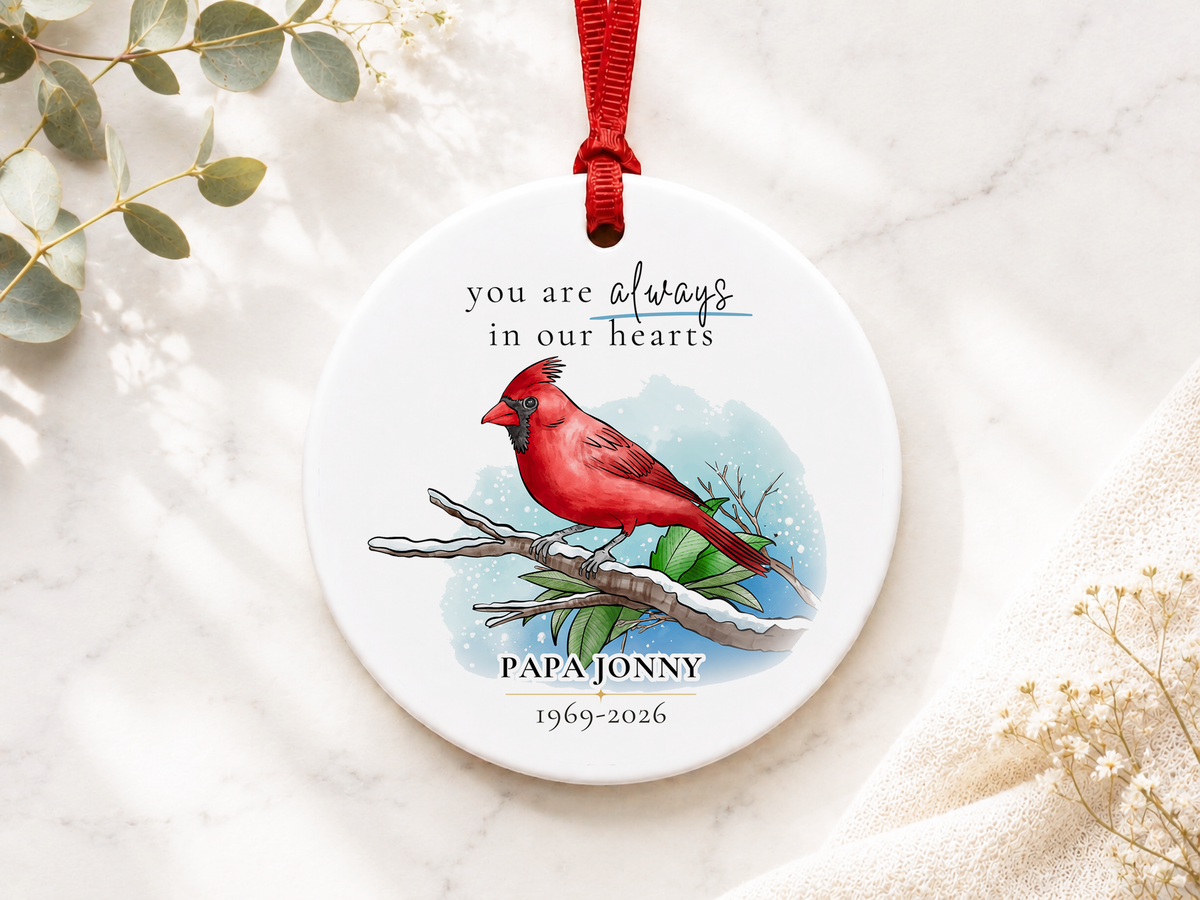 Personalized Ornament for Remembrance