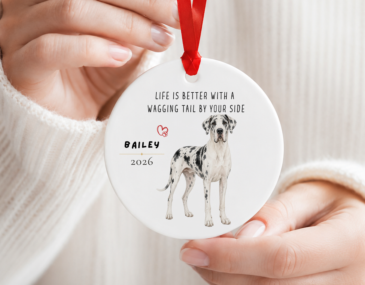 Personalized Great Dan Ornament
