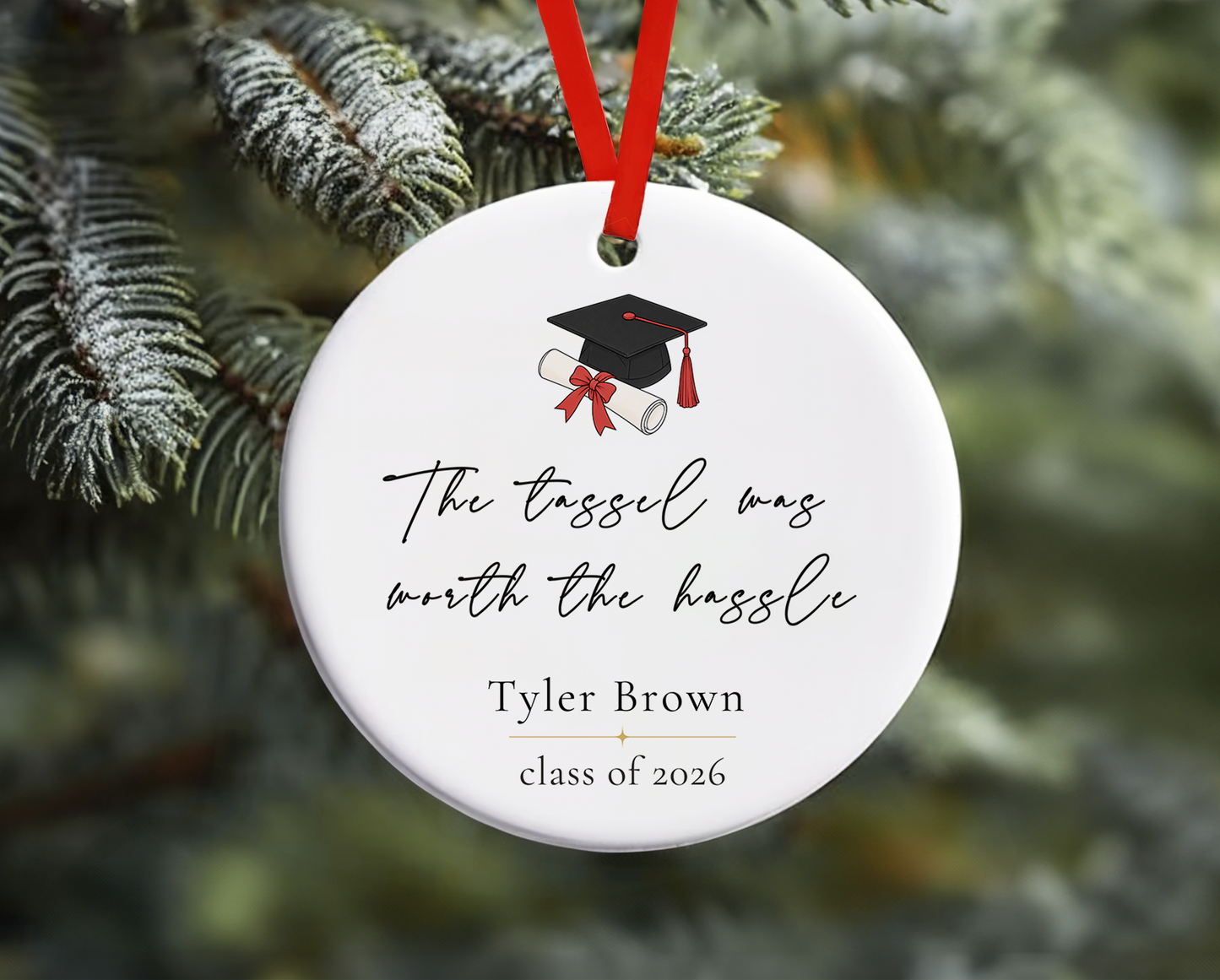 Personalized Graduates Ornament