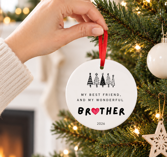 Personalized Ornament for Brother