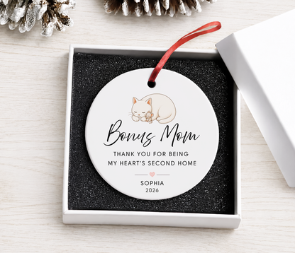 Personalized Ornament for Stepmom, Godmother