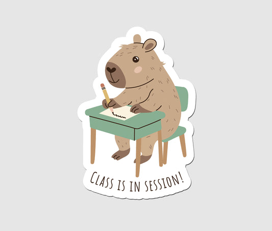 Capybara - CLASS IS IN SESSION!