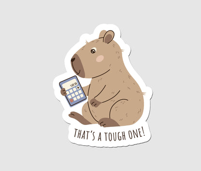 Capybara - THAT'S A TOUGH ONE
